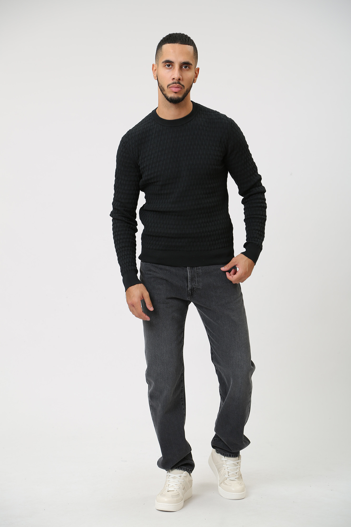 52M00724-0F000819 Джемпер Trussardi Черный