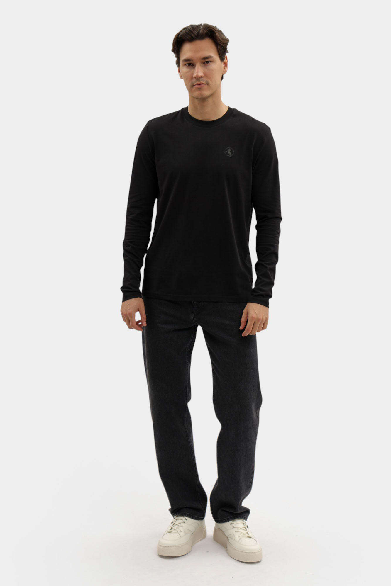 BMT1256 Лонгслив Bikkembergs Черный