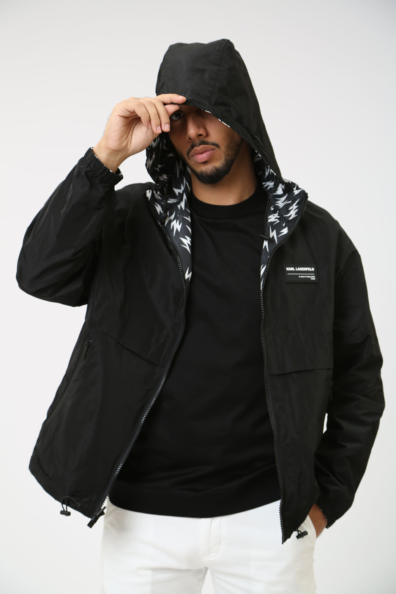 542508_505006 Ветровка Karl Lagerfeld Черный