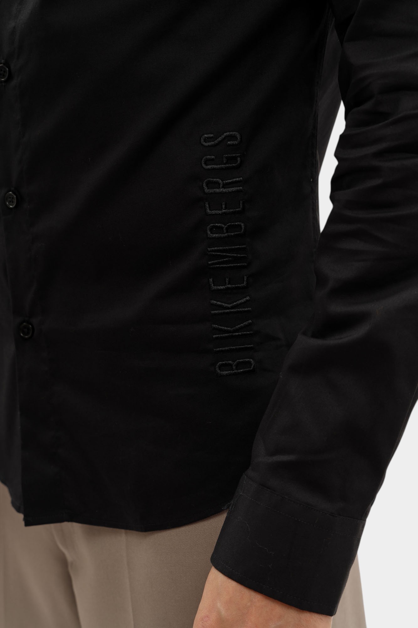 BMS1258 Рубашка Bikkembergs Черный