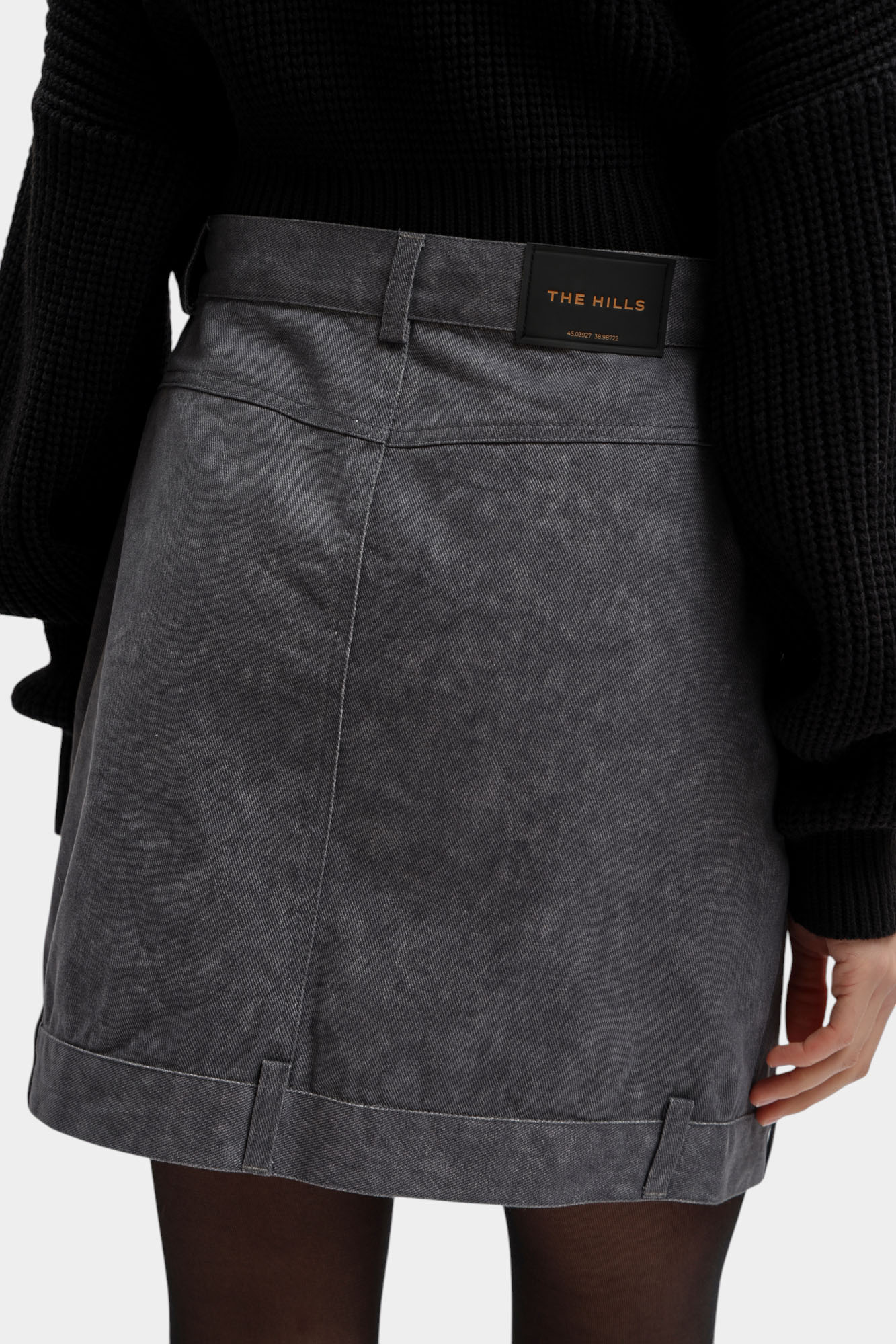 W-261-TH-56-1104 юбка джинсовая the hills 