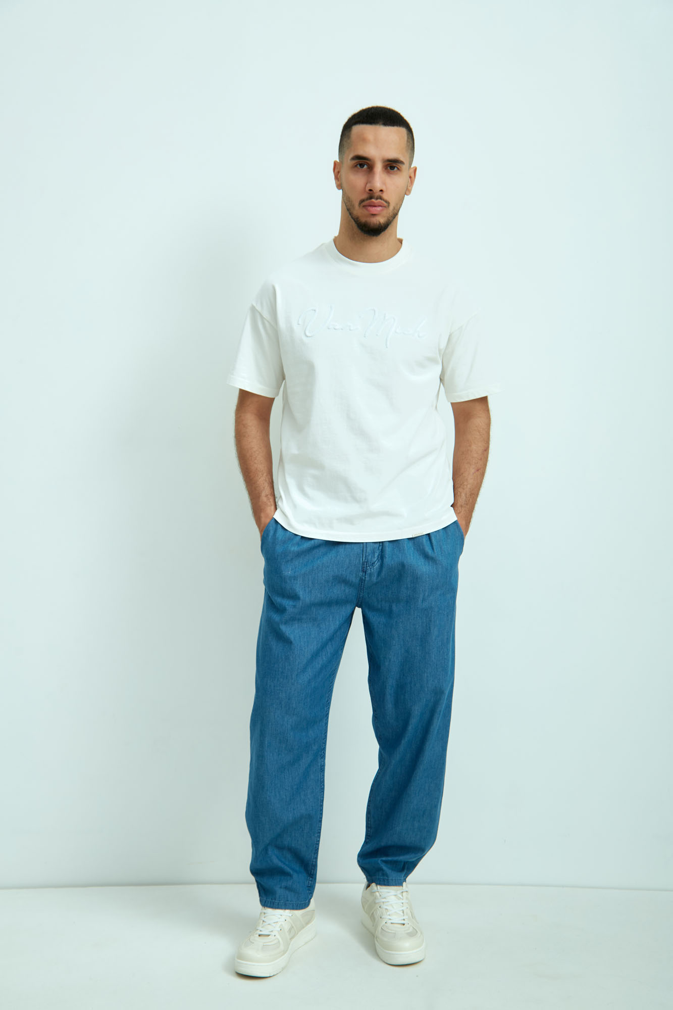 VM-OMA-33-023 Брюки джинсовые Van Mich Голубой