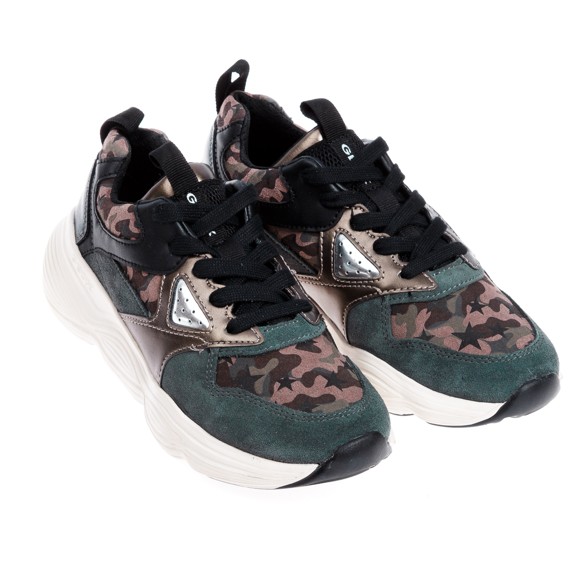 Кроссовки Geox Зеленый