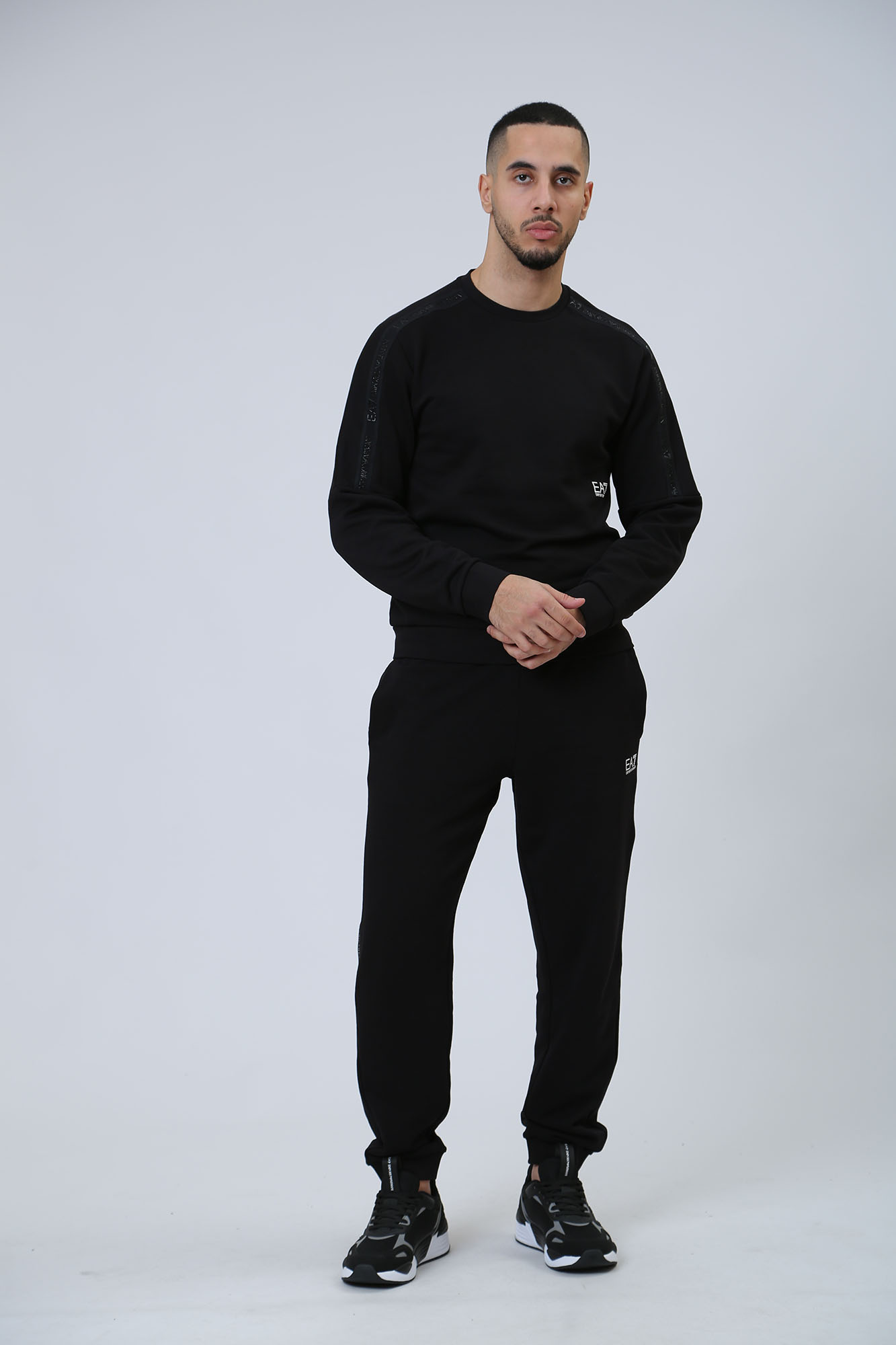 3DPM56_PJEQZ Свитшот EA7 Черный