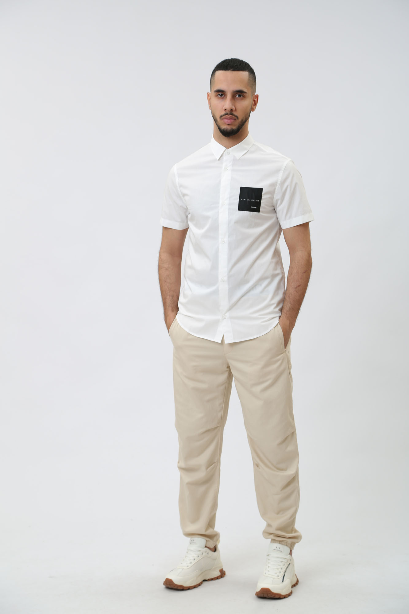 3DZC27_ZNXLZ Рубашка Armani Exchange Белый