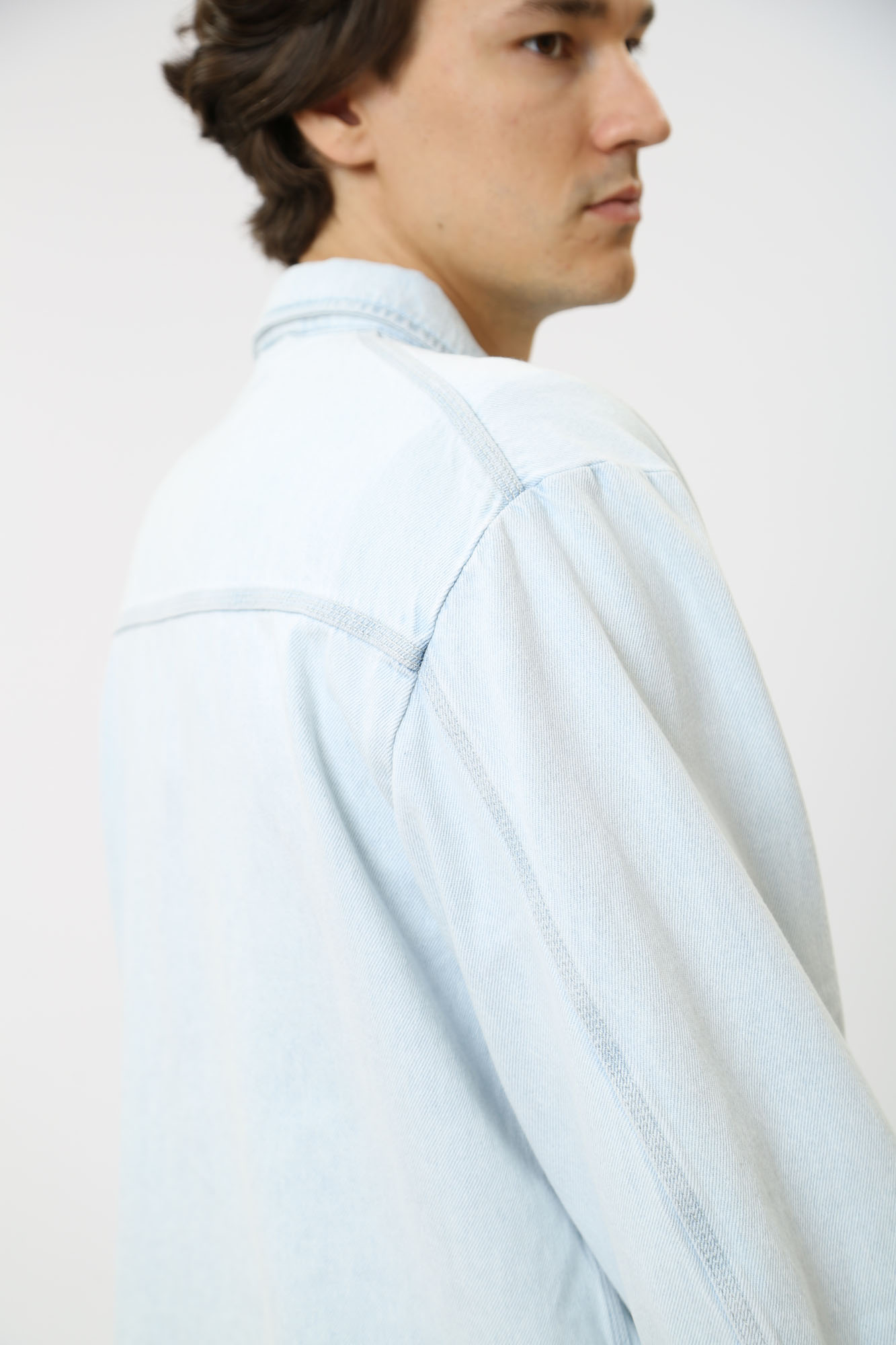 1014993 Куртка джинсовая Mustang Голубой