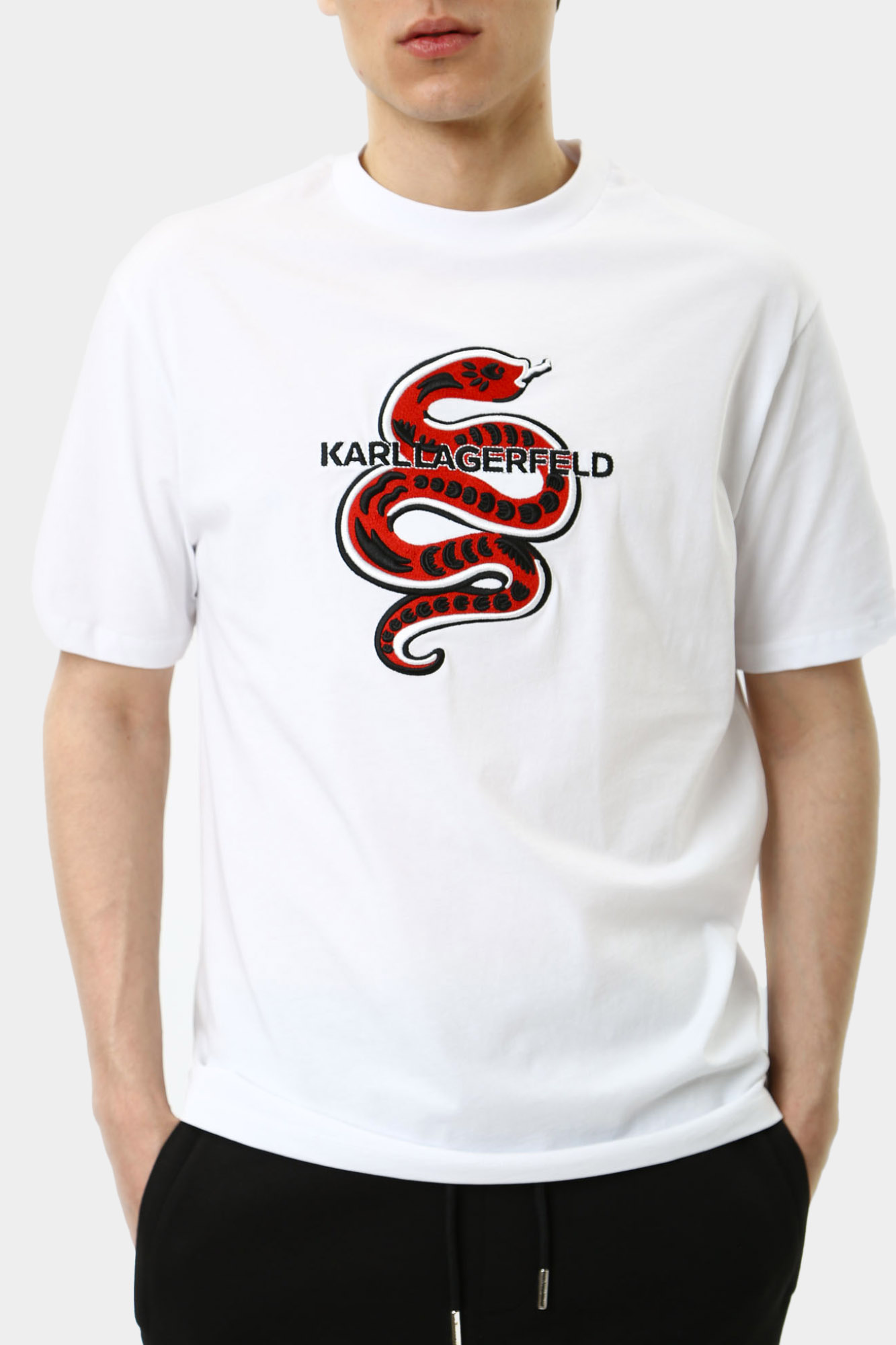 551225_755400 Футболка Karl Lagerfeld Белый