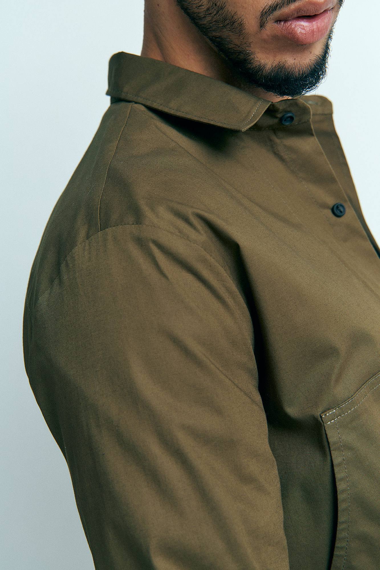 M-232-TH-56-0173 Рубашка с длинным рукавом The Hills Хаки