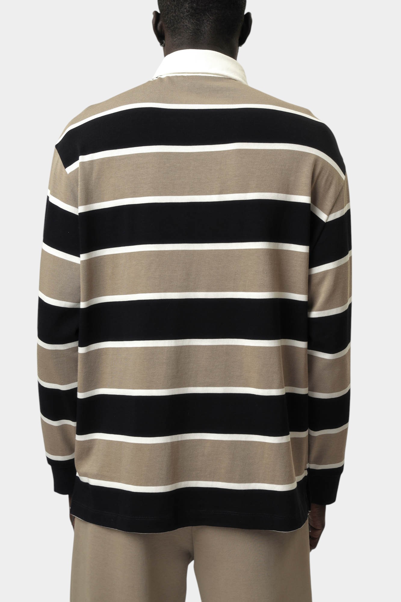 XM000463_AF13024 Поло с длинным рукавом Armani Exchange Бежевый