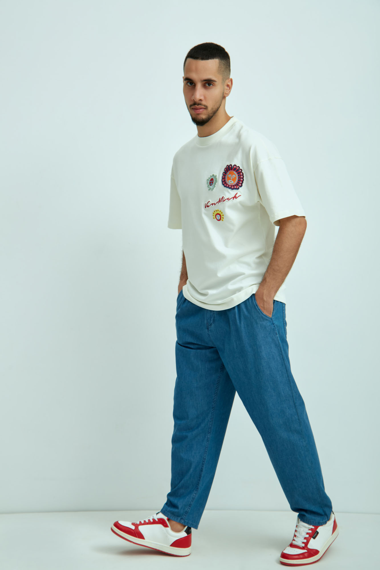 VM-ERK-22-063 Футболка Van Mich Белый