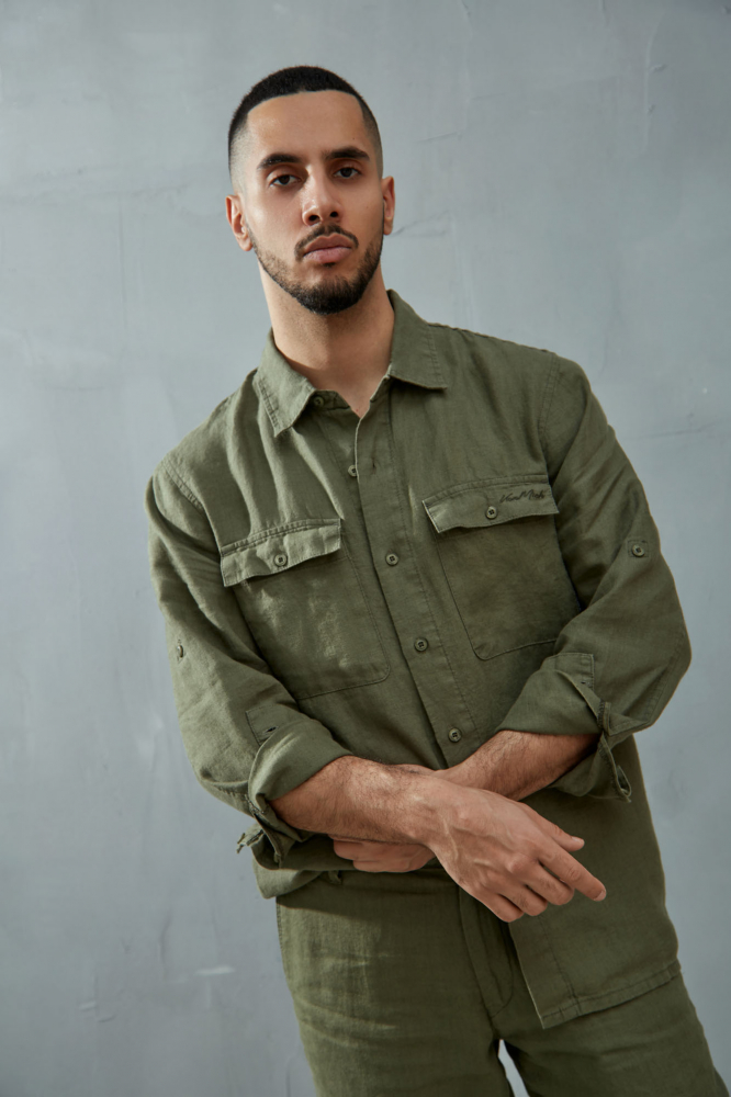 Брюки спортивные Armani Exchange Хлопок Черный