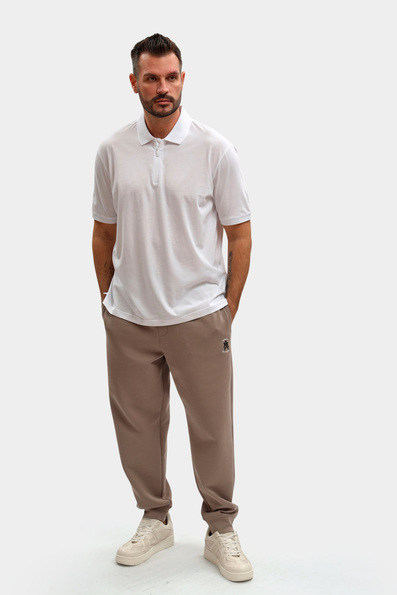 XM001291_AF10364 Поло Armani Exchange Белый