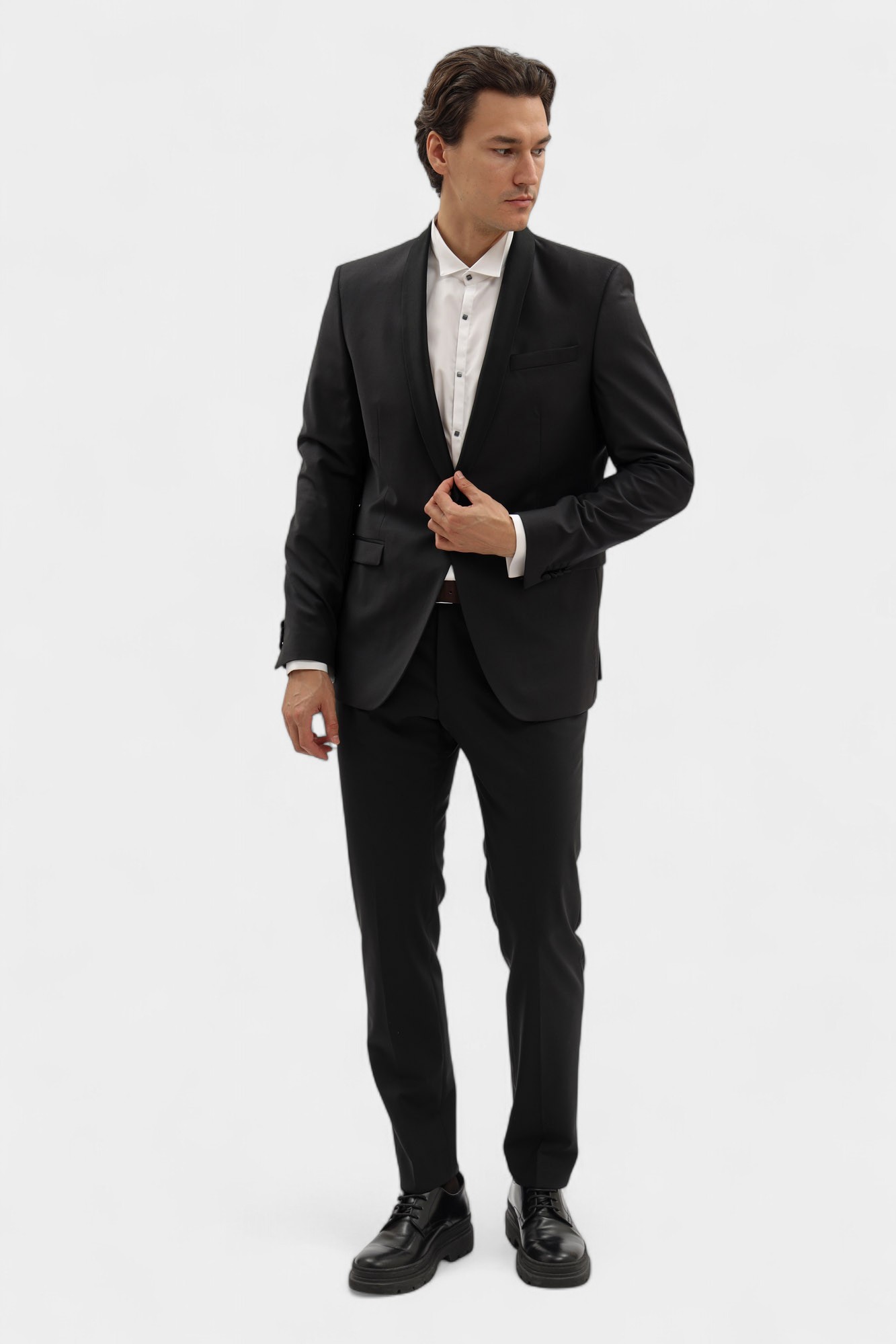 500096_155225 Пиджак классический Karl Lagerfeld Черный