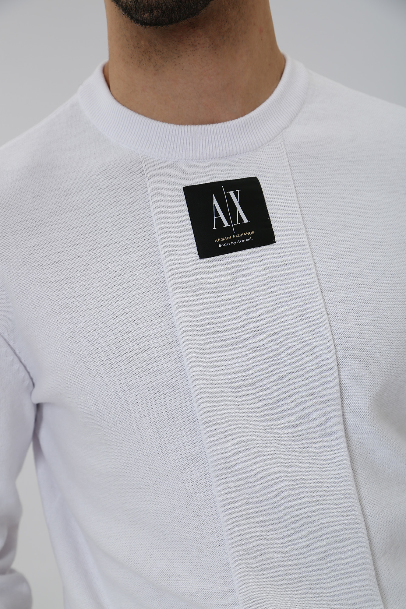 3RZM2Y_ZM1MZ Джемпер Armani Exchange Белый