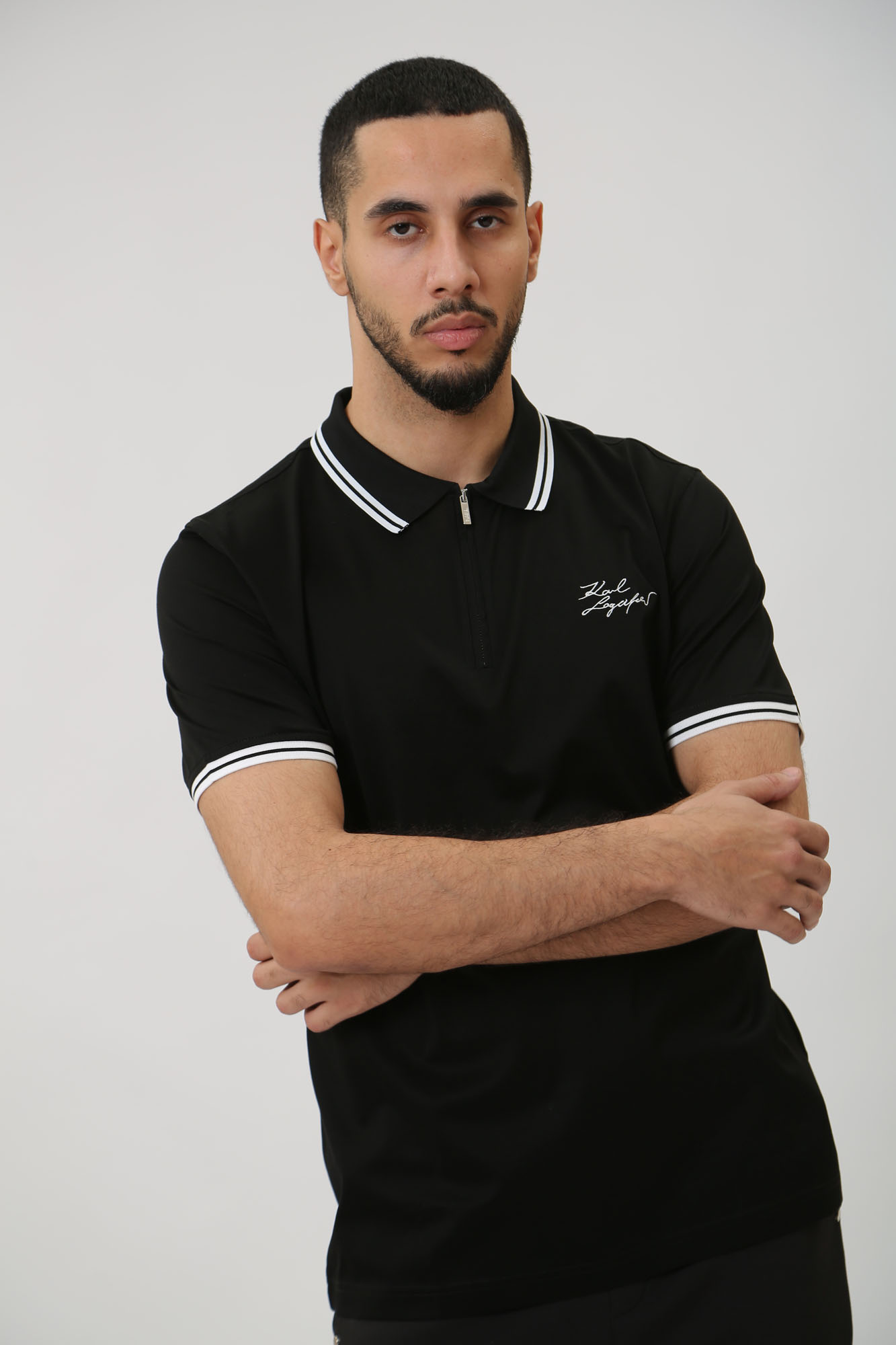 541200_745080 Поло Karl Lagerfeld Черный