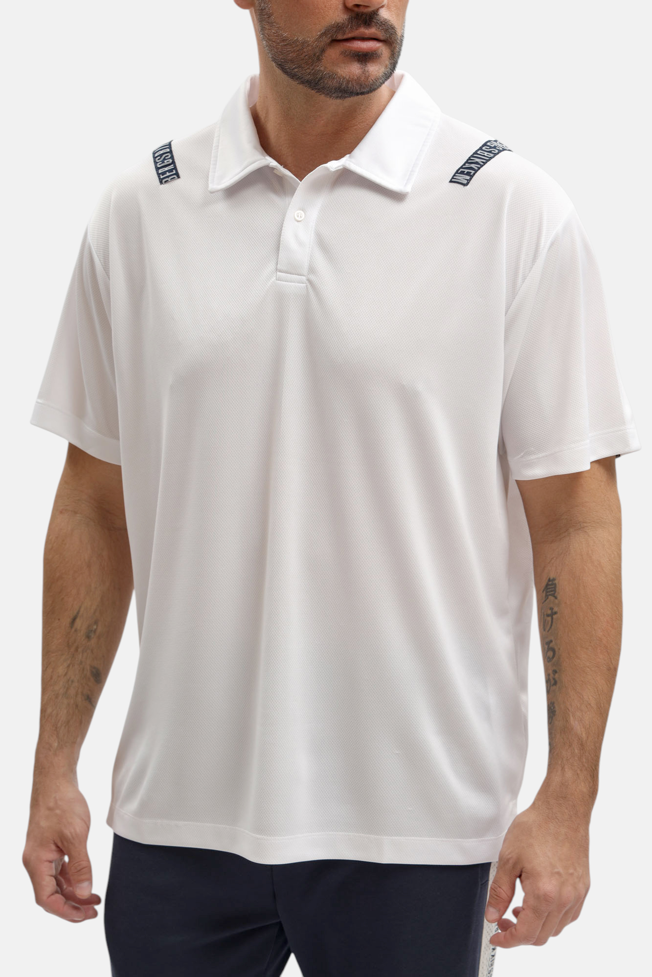 BMT1609 Поло Bikkembergs Белый