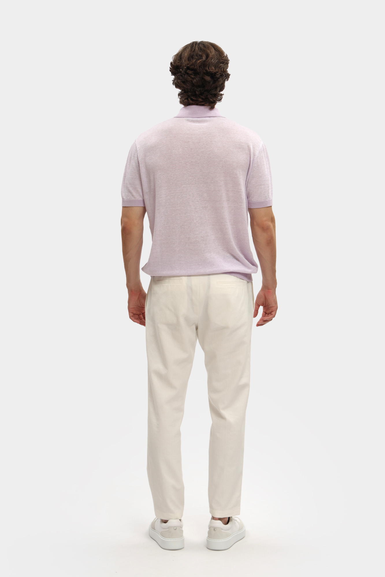 542305_655033 Поло с коротким рукавом Karl Lagerfeld Розовый