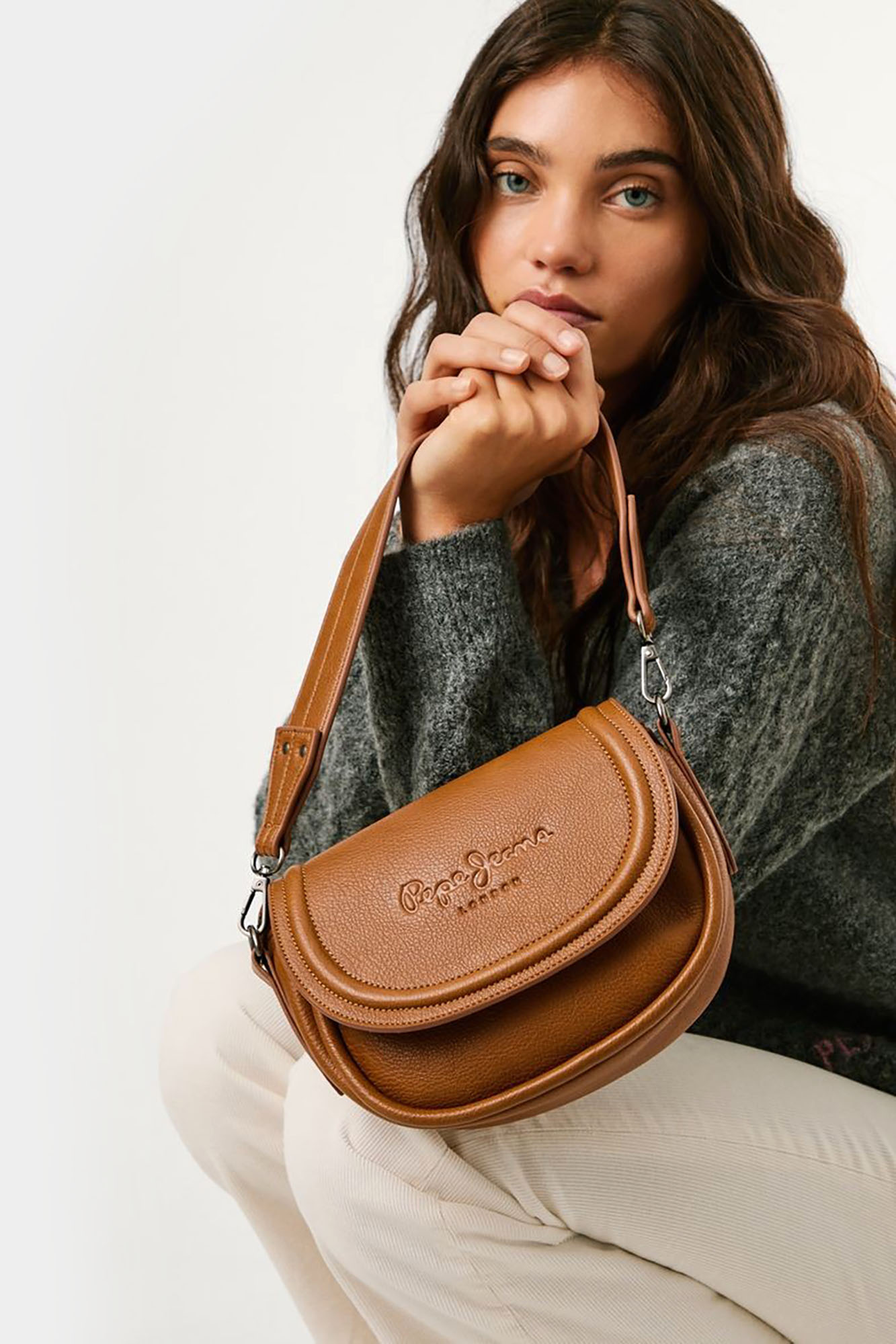 PL0300006 Сумка Pepe Jeans Коричневый