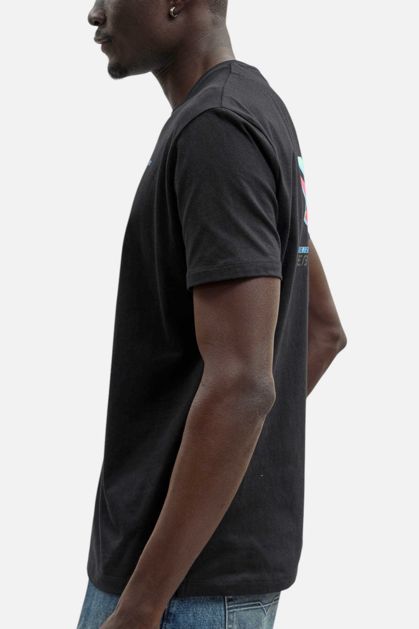 BMT1587 Футболка Bikkembergs Черный