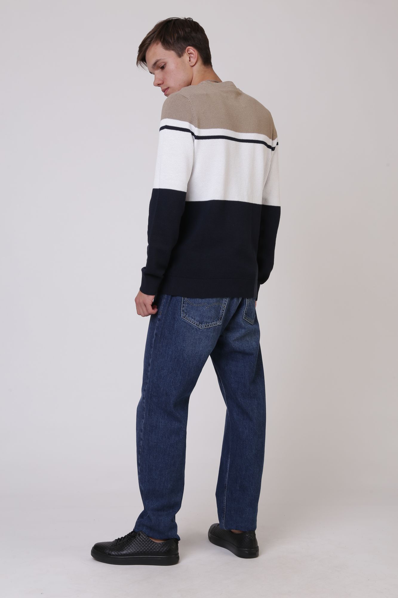 12173144_Crockery Джемпер Jack & Jones Синий