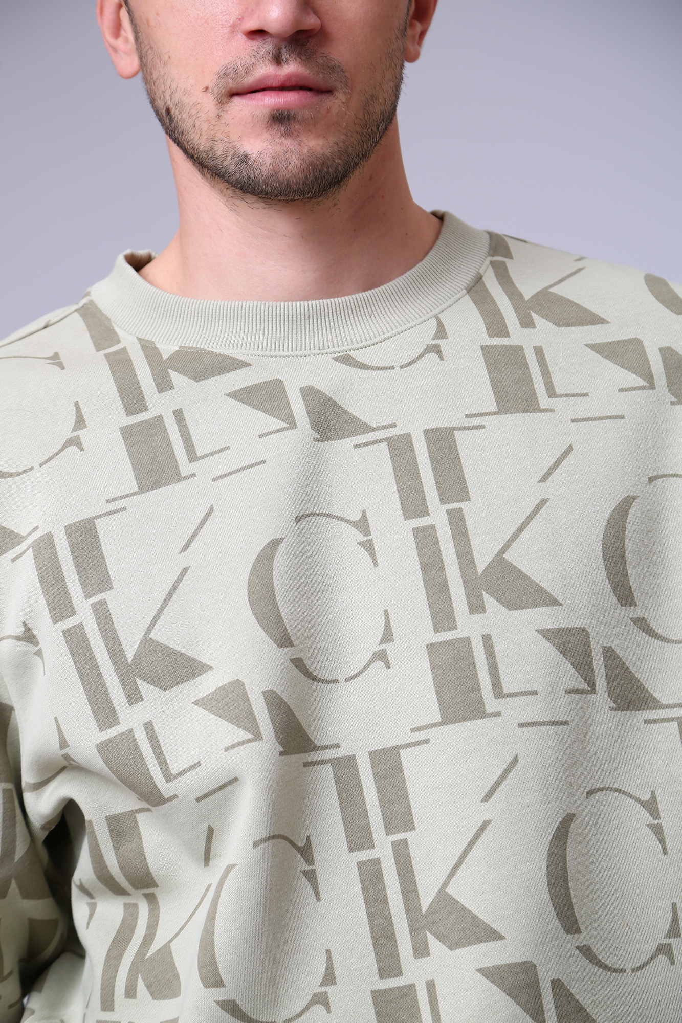 J30J320847 Свитшот Calvin Klein Jeans Зеленый