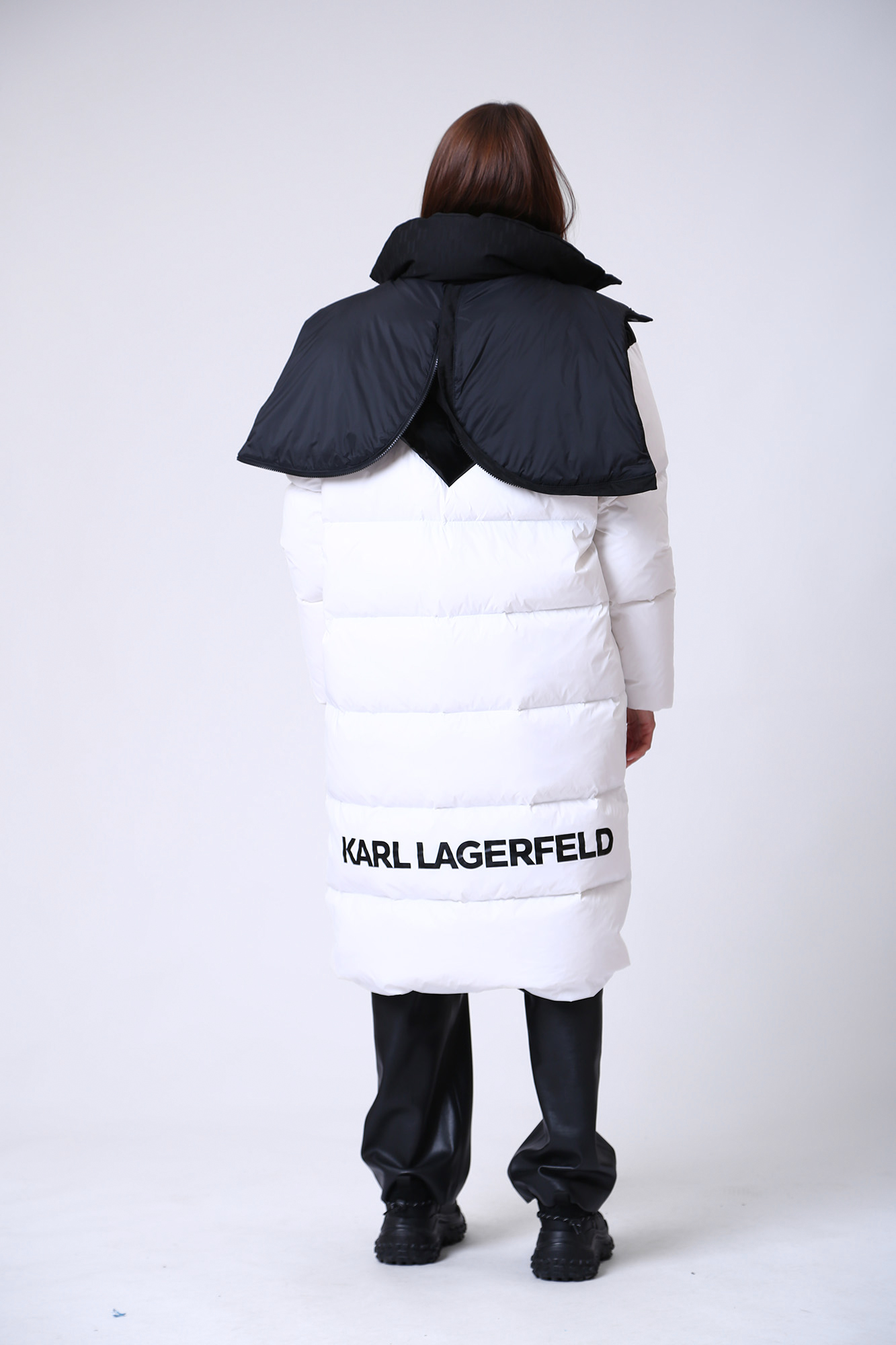 226W1505 куртка пуховая karl lagerfeld 