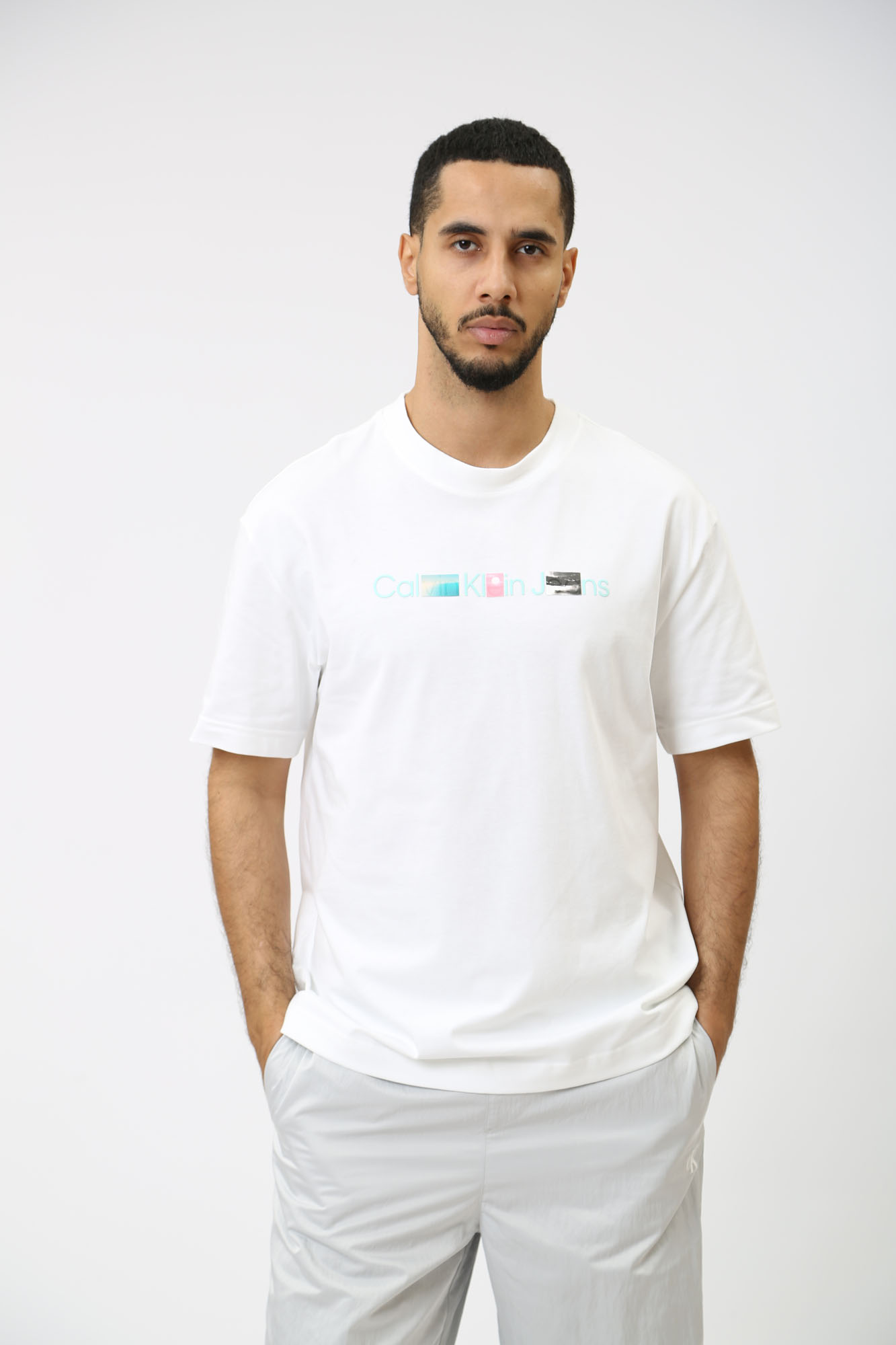 J30J325195 Футболка Calvin Klein Jeans Белый