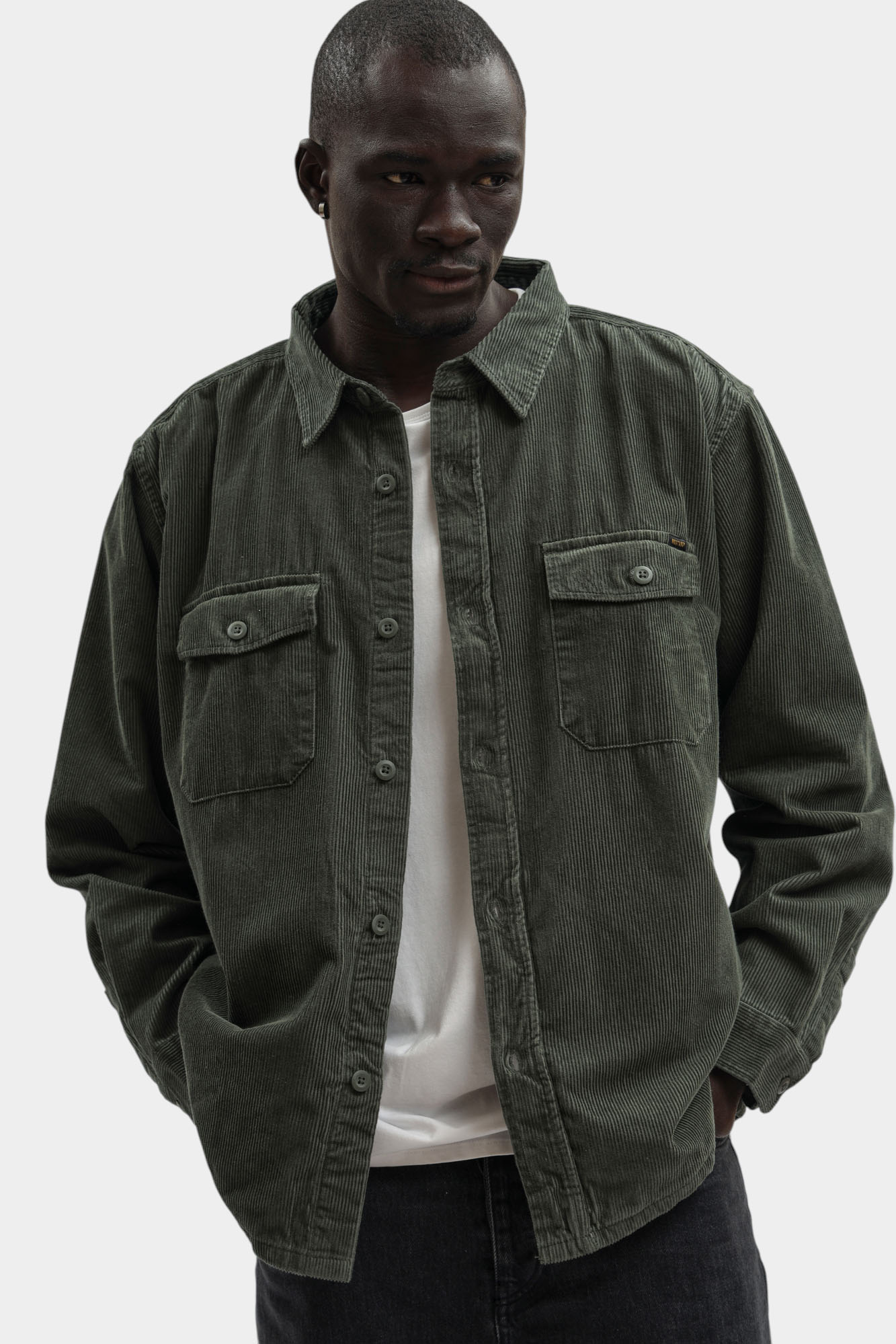 1017198 Рубашка Mustang Зеленый