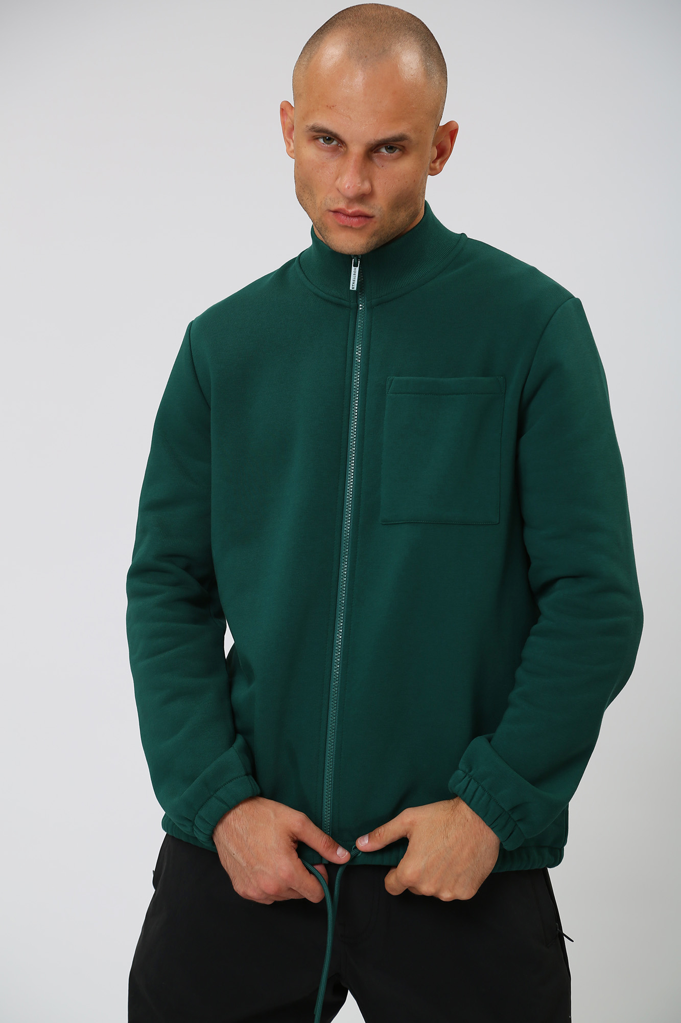 30037554_10015975 Толстовка Strellson Зеленый