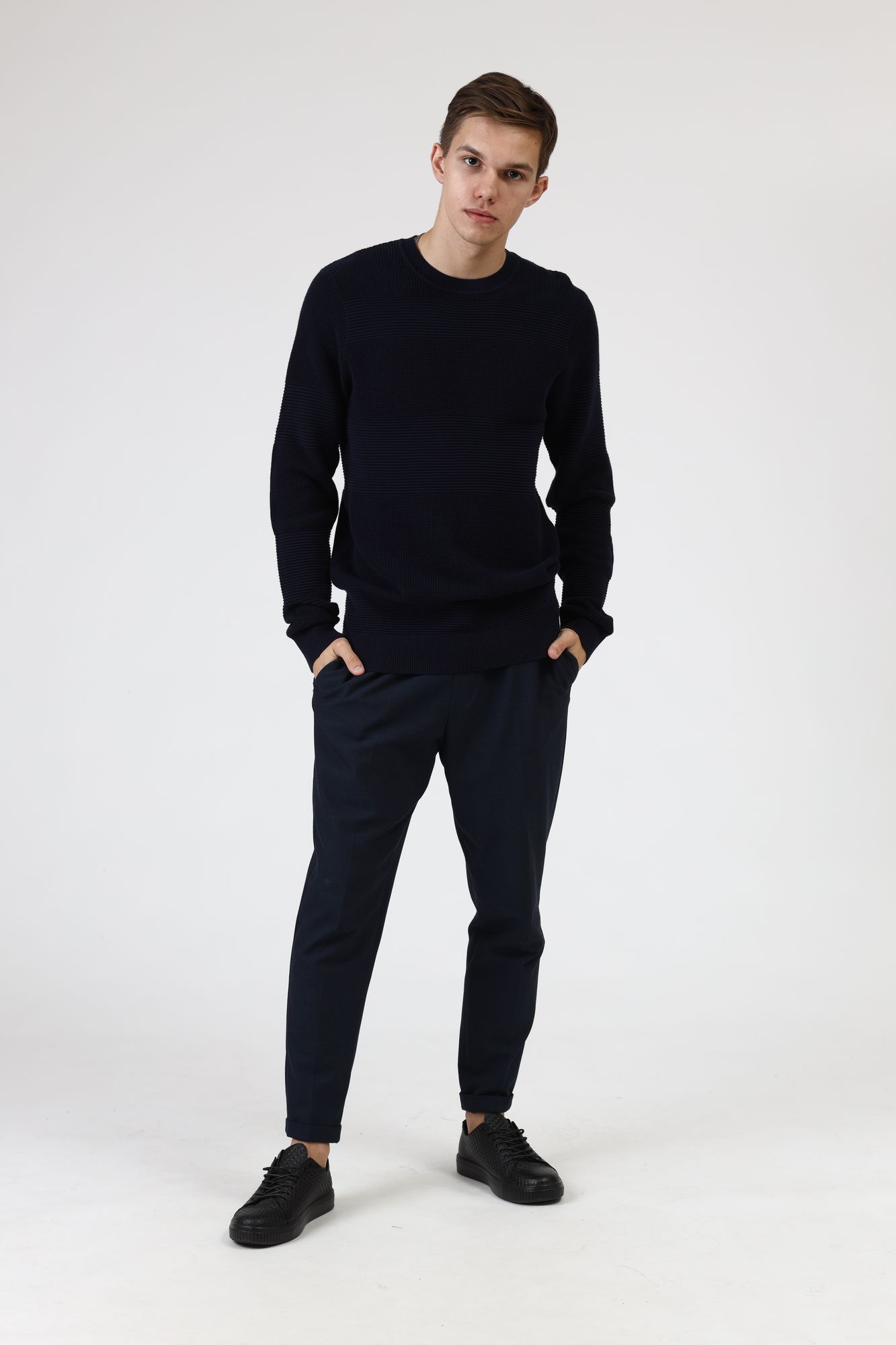 12159863_Maritime Blue Джемпер Jack & Jones Синий