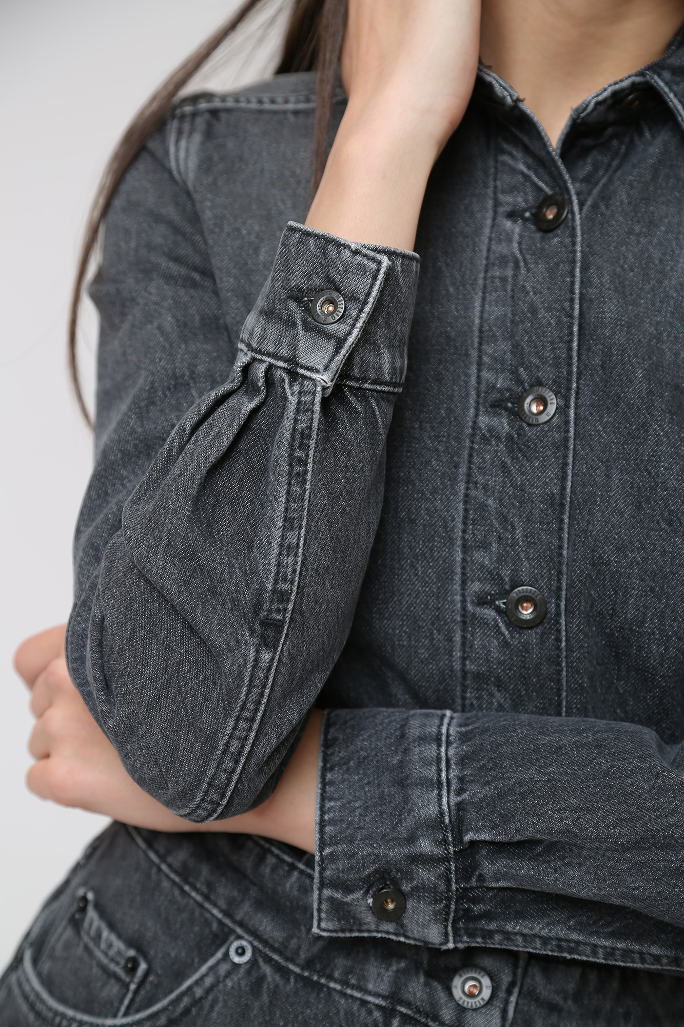 1014322-4000 платье джинсовое д/р mustang 