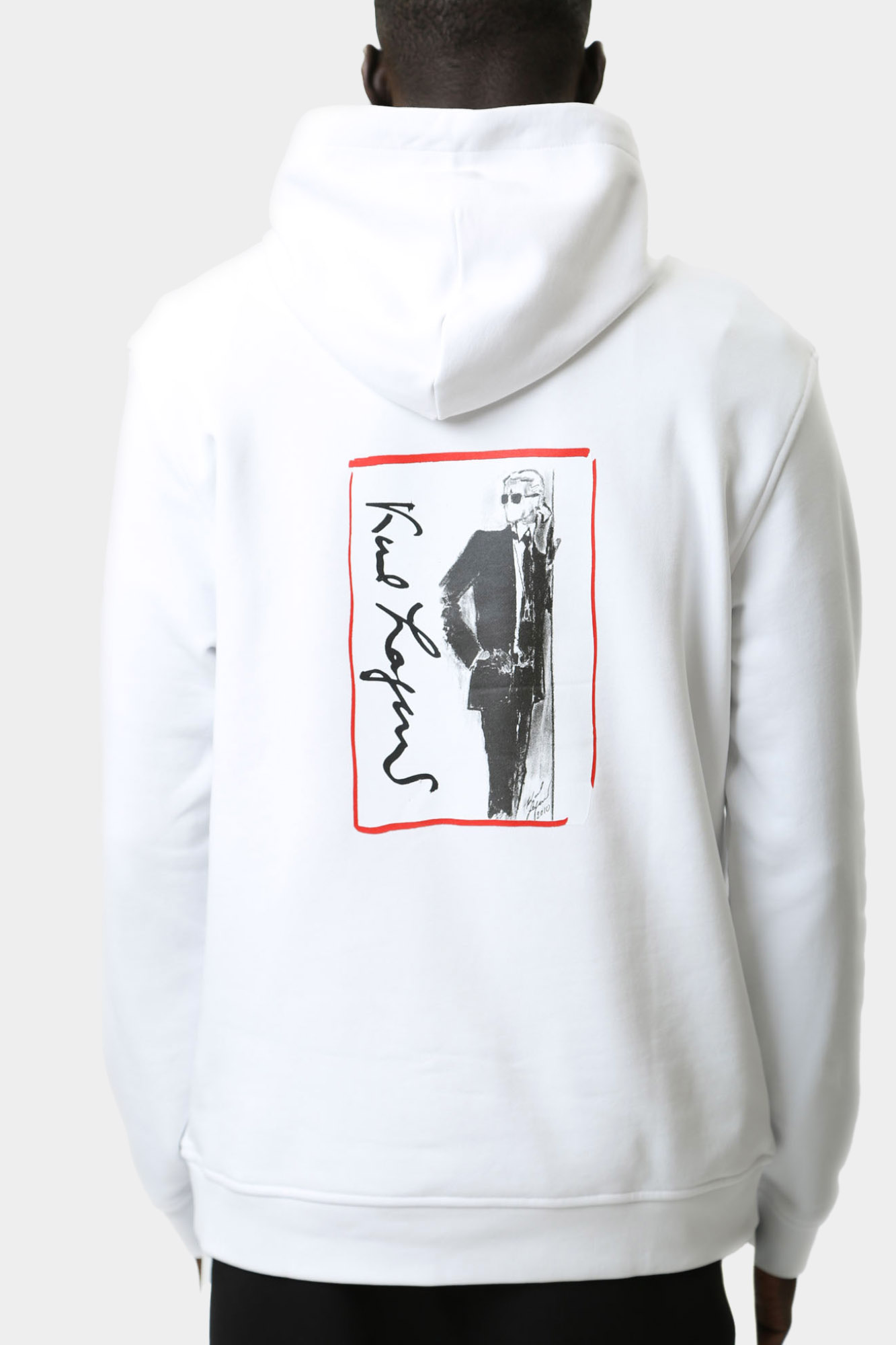 544910_705048 Худи Karl Lagerfeld Белый