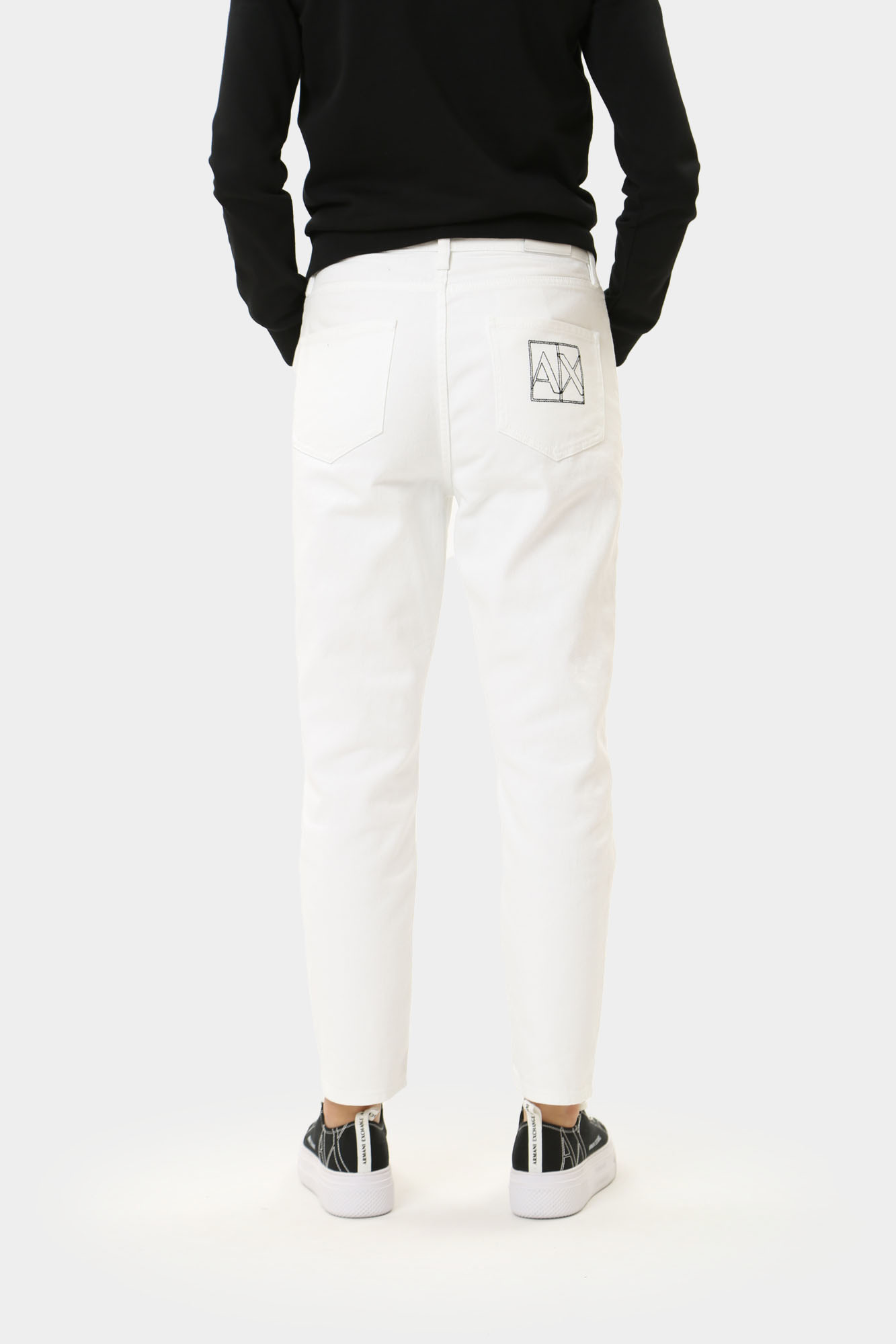 3DYJ16_Y15MZ брюки джинсовые armani exchange 