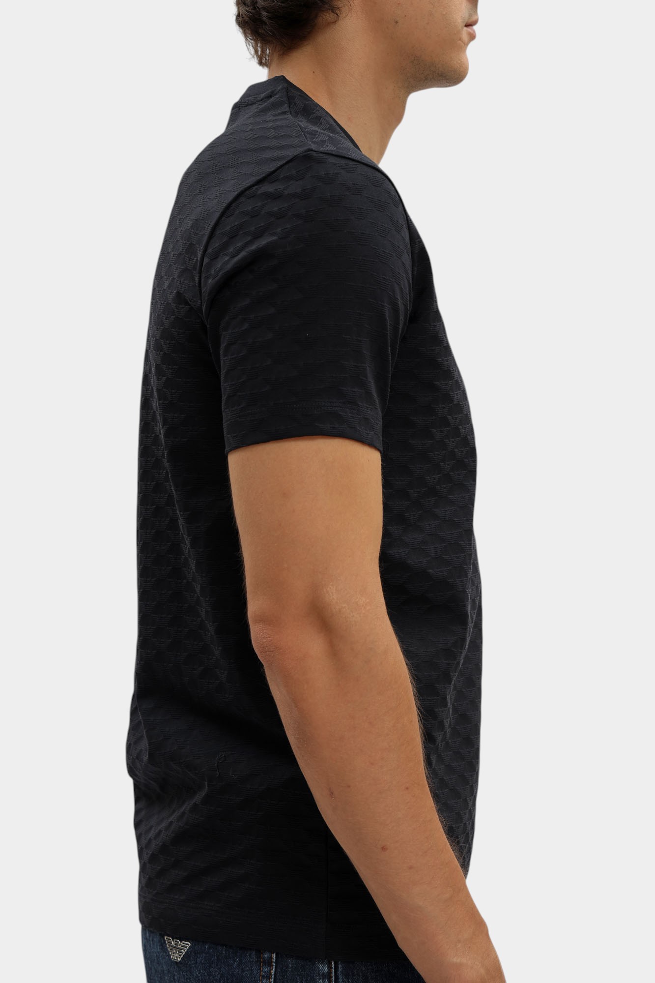 8N1TL7_1JHWZ Футболка Emporio Armani Голубой