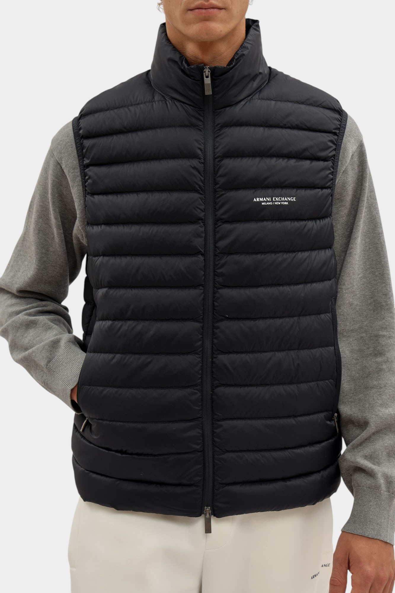 XM001576_AF16927 Жилет утепленный Armani Exchange Синий