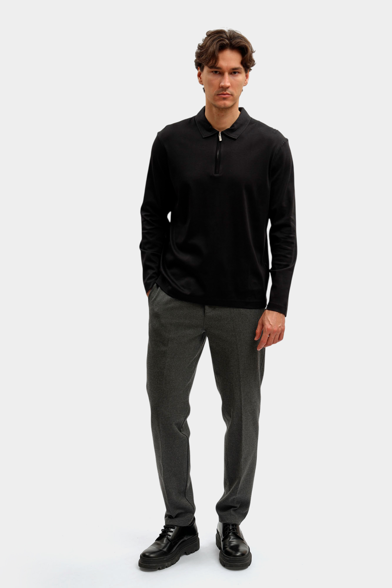 554566_265702 Брюки Karl Lagerfeld Серый