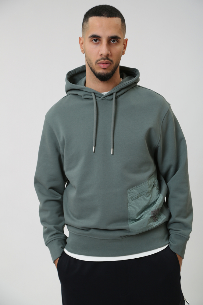 Пальто утепленное Armani Exchange Полиэстер Черный