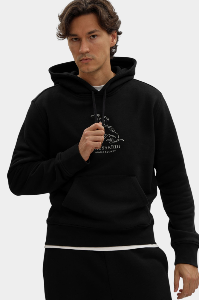 Брюки джинсовые Armani Exchange Хлопок Синий