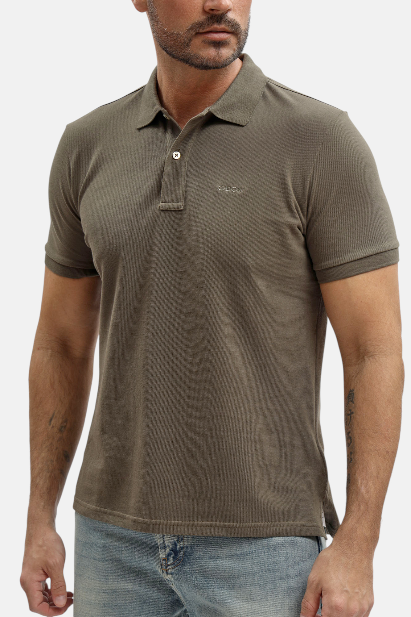 M6511BT3360F Поло Geox Хаки