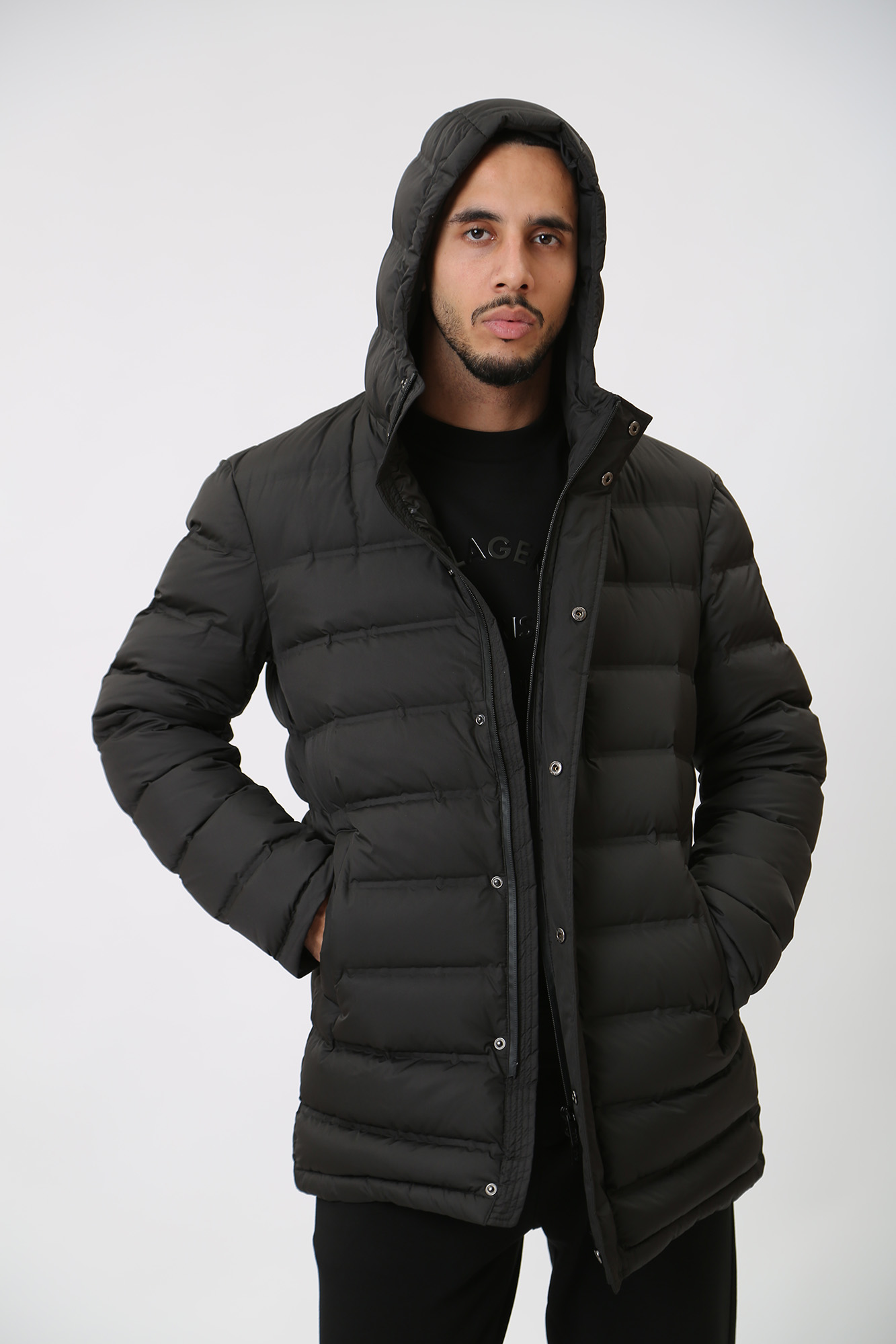 534593_505028 Куртка пуховая Karl Lagerfeld Черный