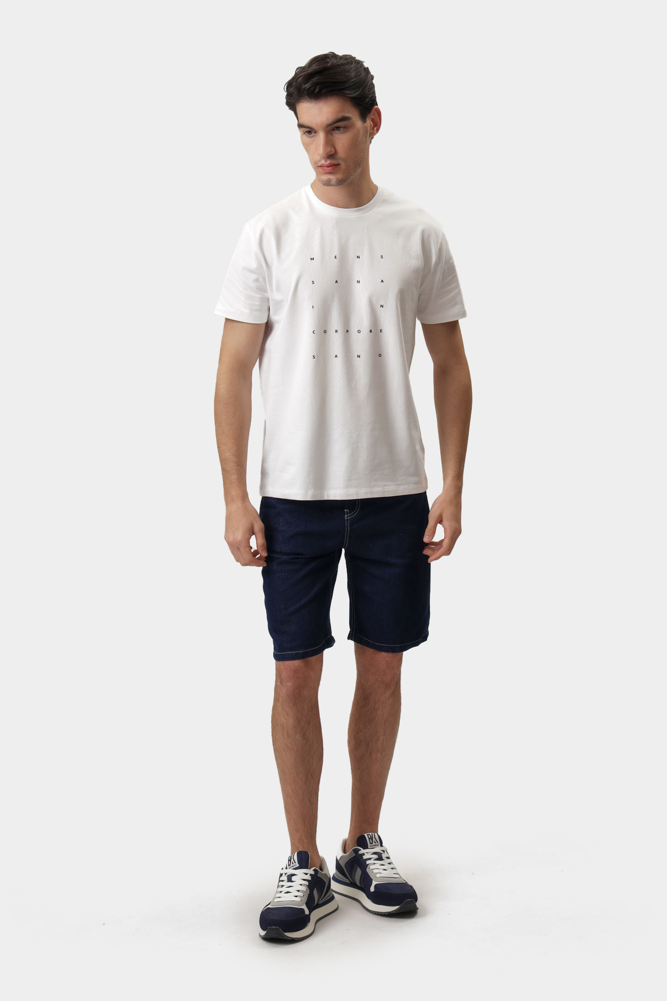 BMT0708 Футболка Bikkembergs Белый