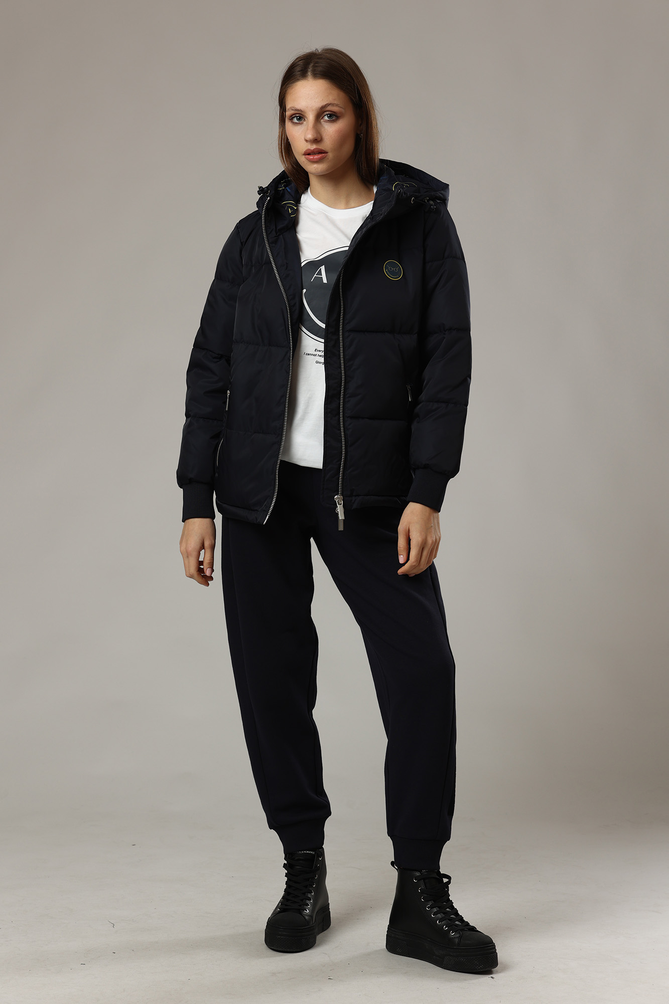 6LYB19_YNLYZ куртка утепленная armani exchange