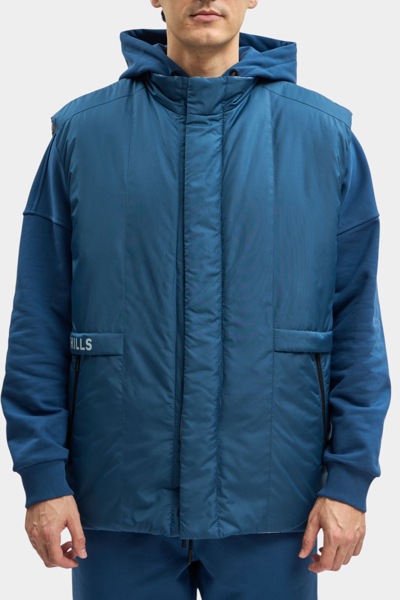 M-252-P-20-0501 Жилет The Hills Синий