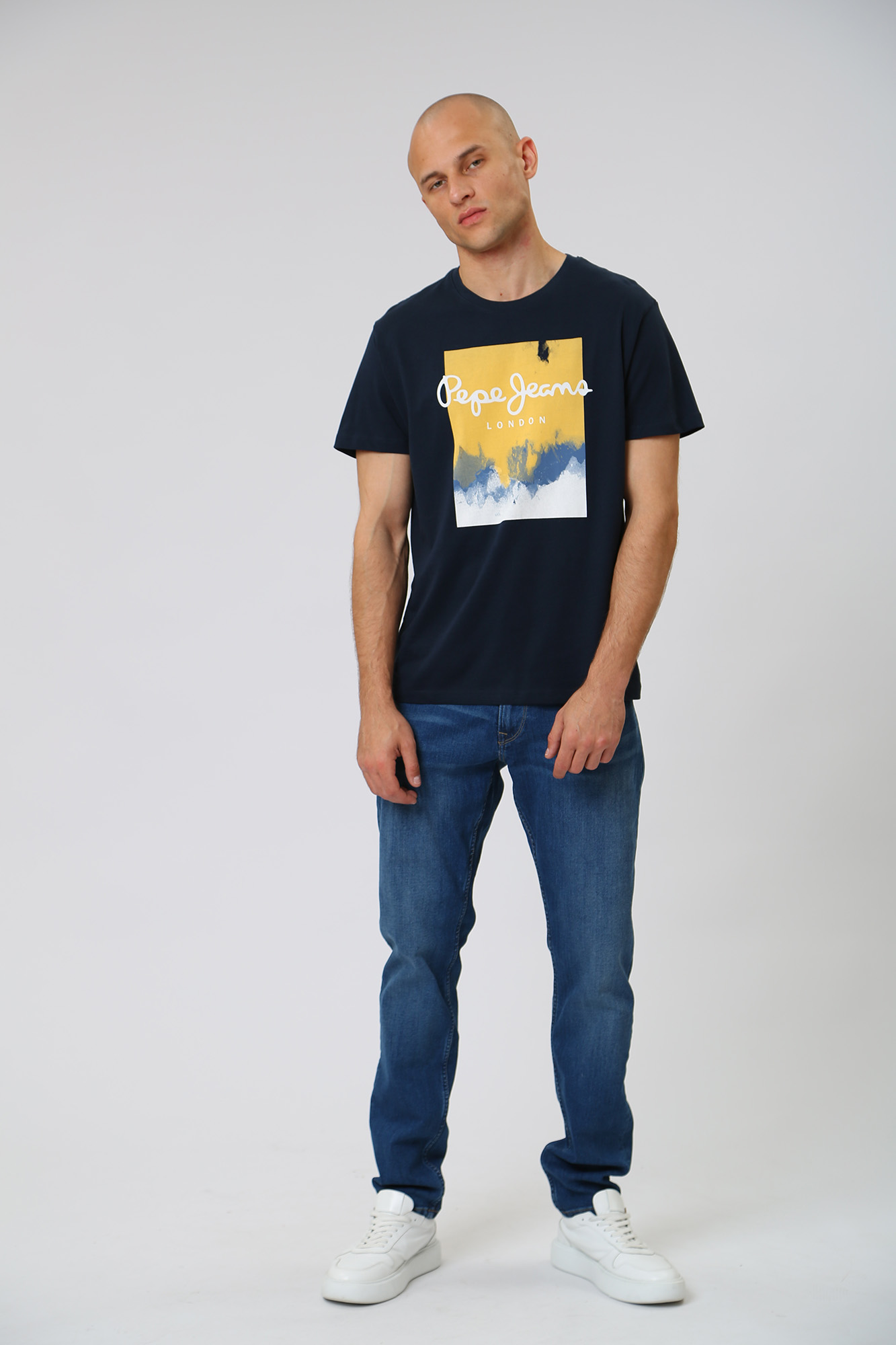 PM206326DN8 Брюки джинсовые Pepe Jeans Синий