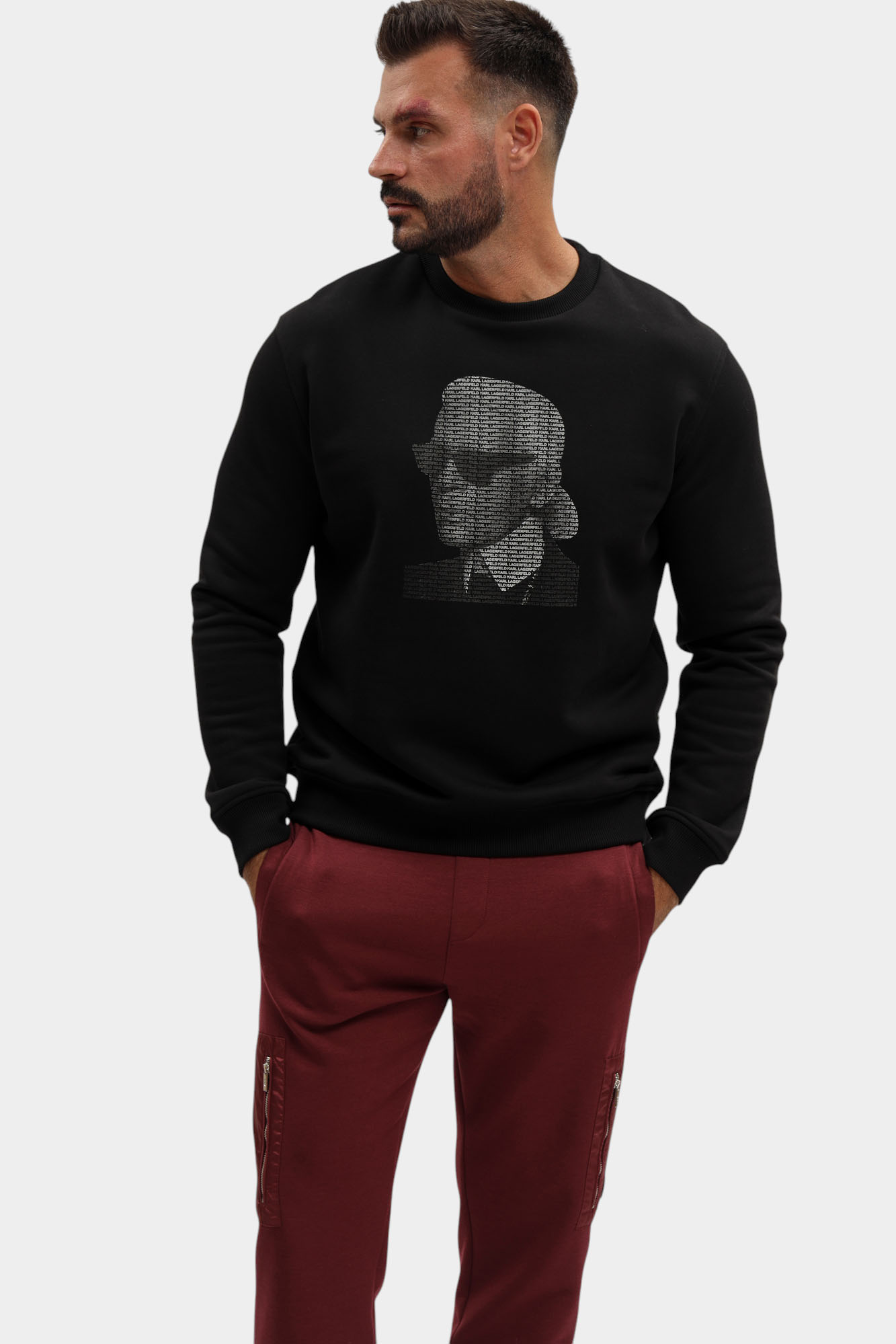 554906_705031 Свитшот Karl Lagerfeld Черный