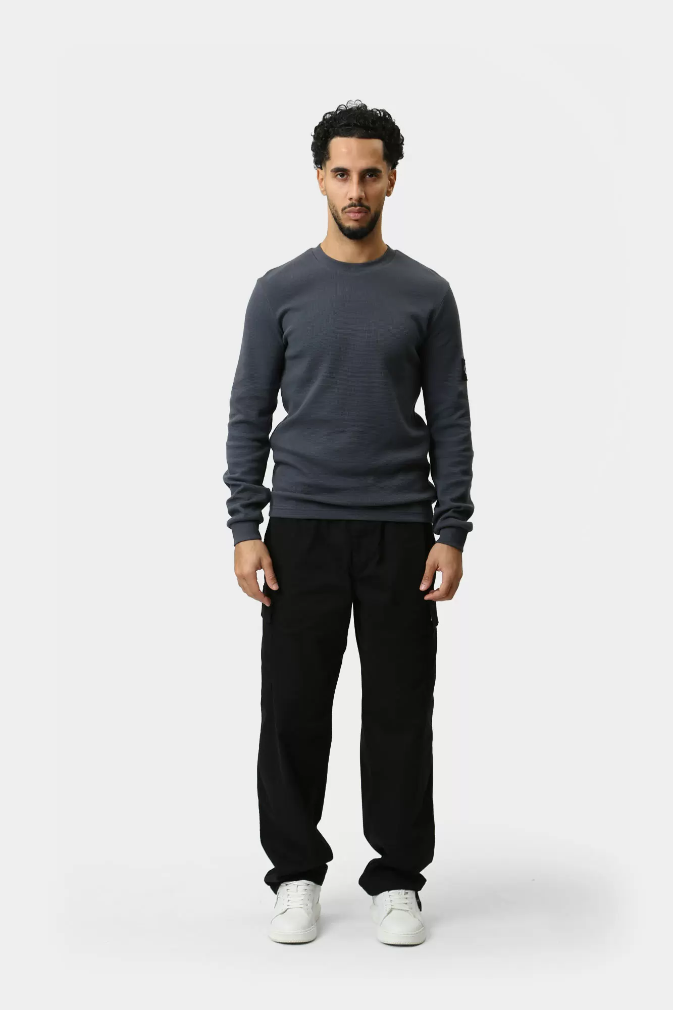 J30J323485 Лонгслив Calvin Klein Jeans Черный