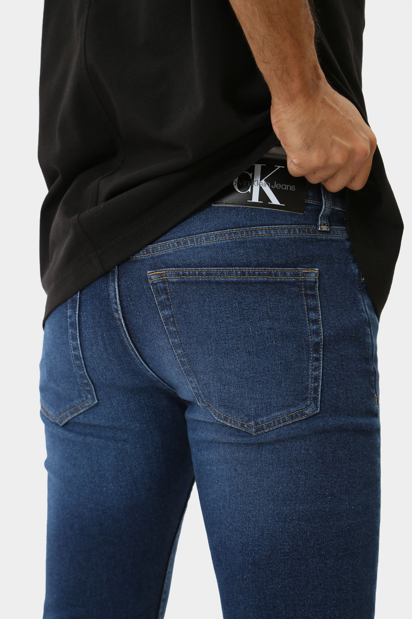 J30J324849 Брюки джинсовые Calvin Klein Jeans Синий