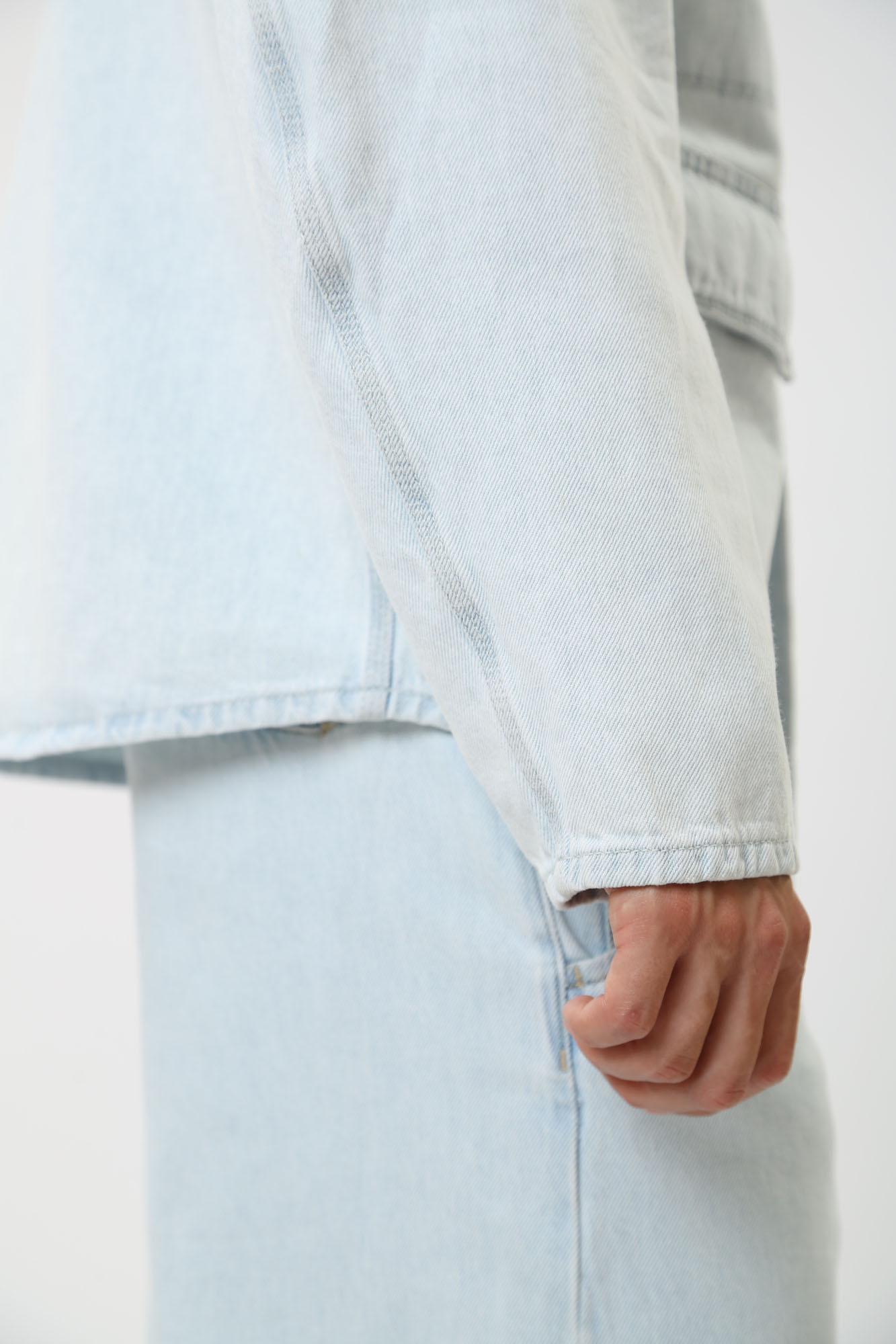 1014993 Куртка джинсовая Mustang Голубой