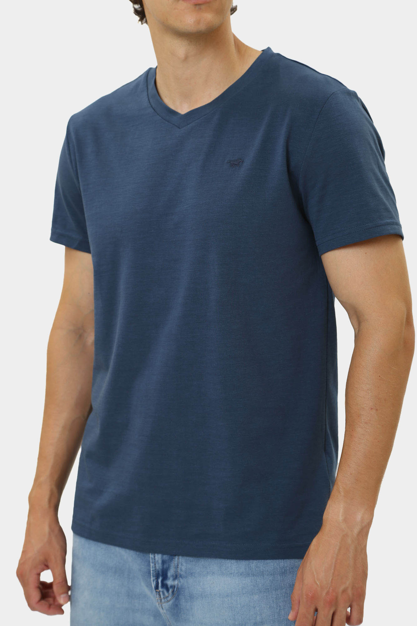 1015073 Футболка Mustang Синий