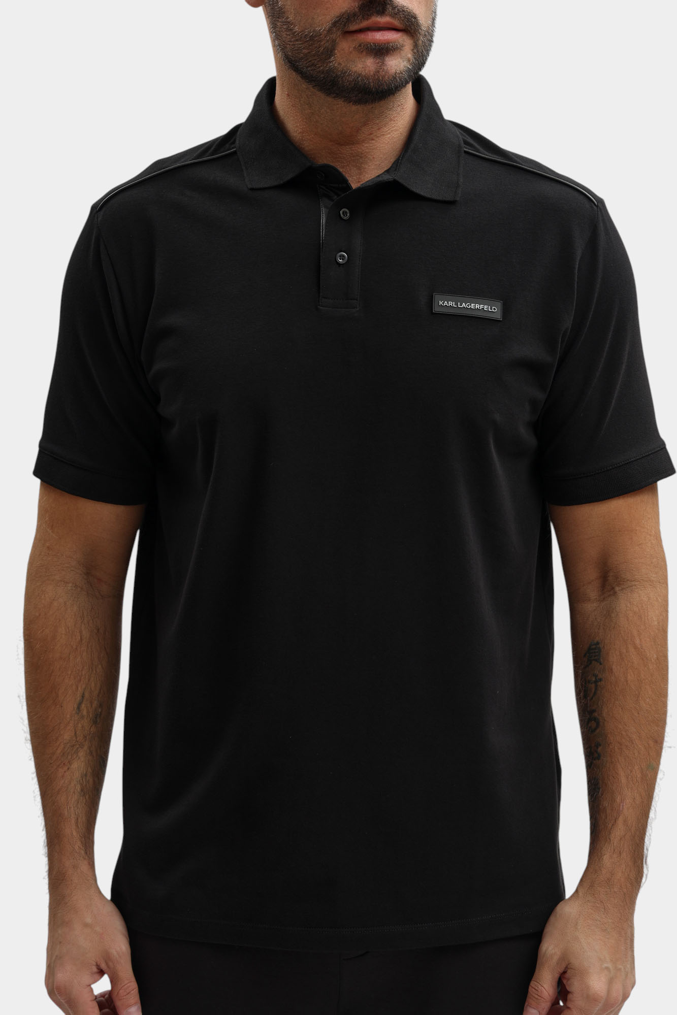 561221_745019 Поло Karl Lagerfeld Черный